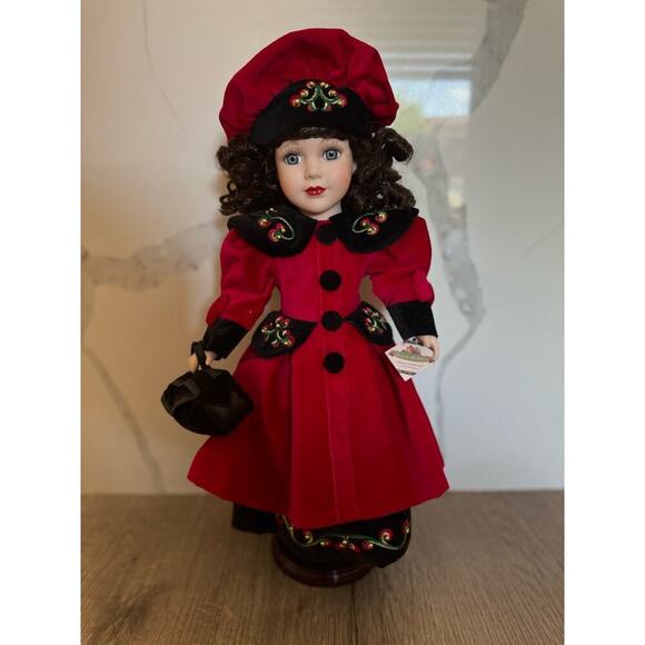 1998 Victorian Collection Genuine Porcelain Doll by Melissa Jane The Brass Key - Picture 5 of 8